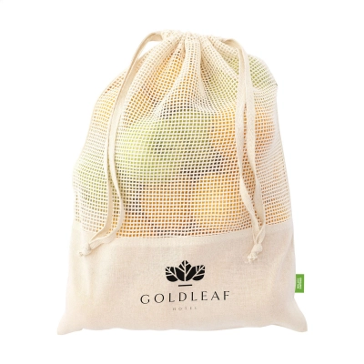 
                                                Сумка для фруктов Natura из сетчатой ткани (120 г/м²)
                                                