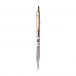 Parker Jotter Recycled Steel Ballpoint Pen - Blue Ink