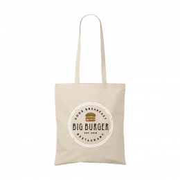 Сумка ShoppyBag из хлопка с длинными ручками (180 г/м²)