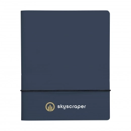 Блокнот из переработанной кожи с возможностью замены бумаги, формат A5