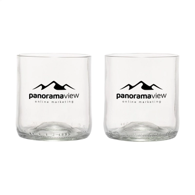 
                                            Rebottled® Short Tumbler 2-pack drinking glasses
                                            