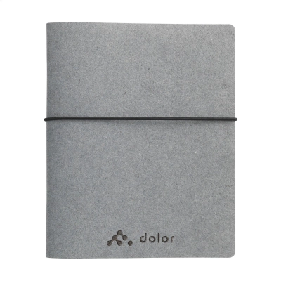 
                                            Блокнот A5 из переработанного текстиля с возможностью замены бумаги
                                            