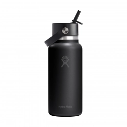 Бутылка для воды HYDRO FLASK WIDE MOUTH с гибкой трубочкой, 946 мл