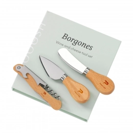 Набор инструментов для вина и сыра WOOOSH BORGONES