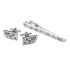 cufflink and tie clips set