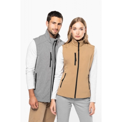 
                                                3-layer softshell bodywarmer vest
                                                
