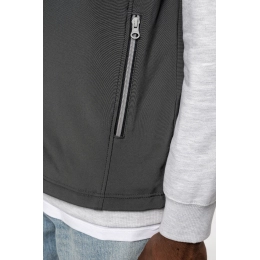 2-layer softshell bodywarmer vest