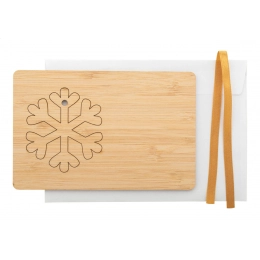 Christmas card, snowflake