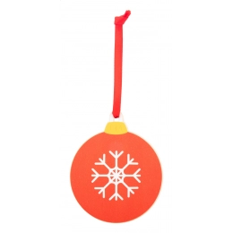 Christmas tree ornament, snowflake