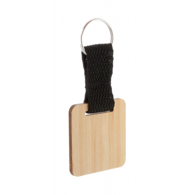 
                                            bamboo keyring, square
                                            
