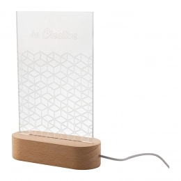 LED light trophy, rectangle