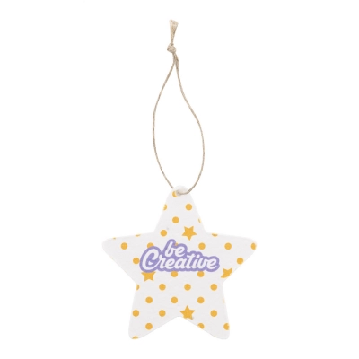 
                                                custom seed paper Christmar tree ornament, star
                                                