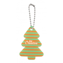 custom Christmas keyring, Christmas tree