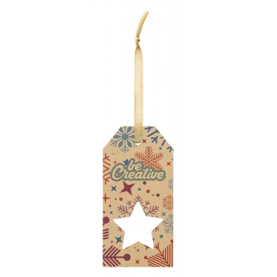 
                                            custom gift tag, star
                                            