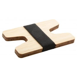 bamboo card holder wallet