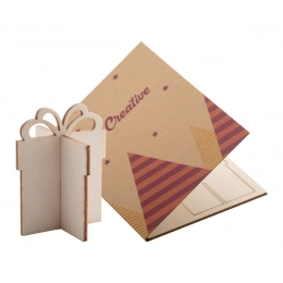 Christmas card, gift box