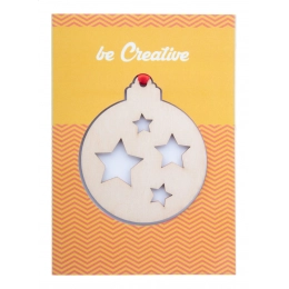 Christmas card, ball