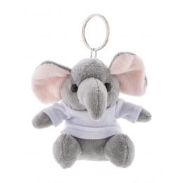 plush elephant keyring