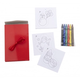 Christmas colouring set