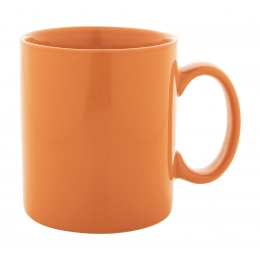 coloured ceramic mug