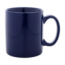 coloured ceramic mug
