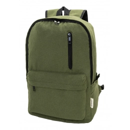 recycled canvas backpack