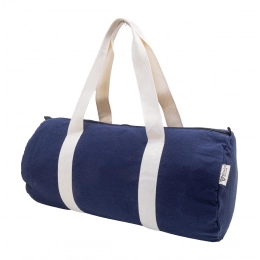 recycled canvas sports bag