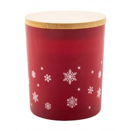 Christmas candle, cinnamon