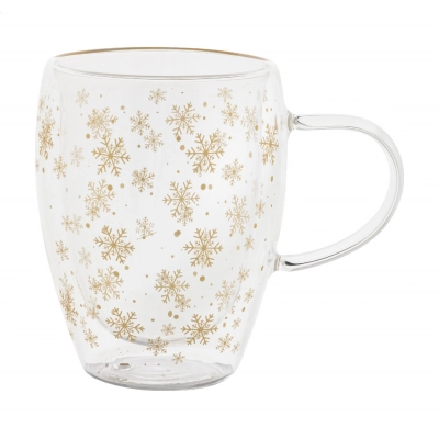 
                                                Christmas glass thermo mug
                                                