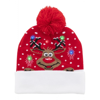 
                                                Christmas LED winter hat, reindeer
                                                