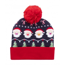 Christmas LED winter hat, Santa Claus