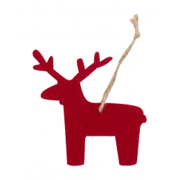 RPET Christmas tree ornament, reindeer