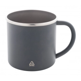 recycled stainless steel mug