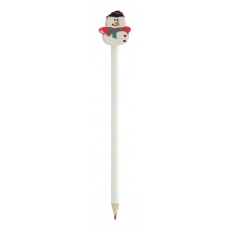Christmas pencil, snowman