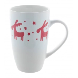 porcelain Christmas mug