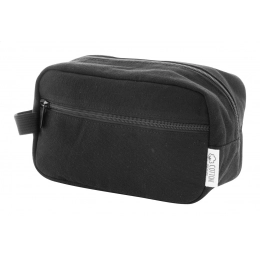 recycled canvas cosmetic bag