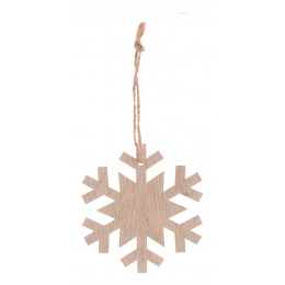 Christmas tree ornament, snowflake