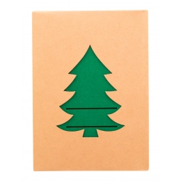 RPET Christmas cutlery holder set