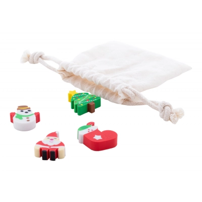 
                                                Christmas eraser set
                                                