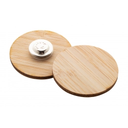 Bamboo badge