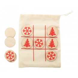 Tic-tac-toe, snowflake & christmas tree