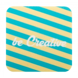 RPET felt coaster, square