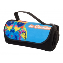 Custom rpet polar blanket