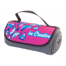 Custom rpet polar blanket