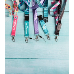 Custom sublimation lanyard