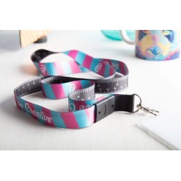 Custom sublimation lanyard
