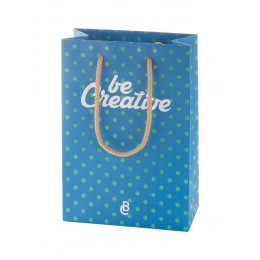 Custom made paper shopping bag, small