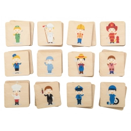 Memory game, professions