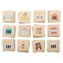 memory game, buildings
