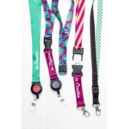 Custom sublimation lanyard